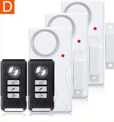 Kit de Protección para el Hogar: Sensor Magnético y Sistema de Alerta con Control Remoto ABS