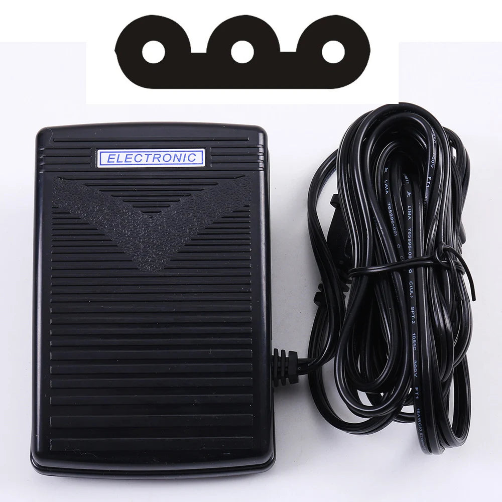 Pedal de Control de Pie para Máquina de Coser INNE - Cable de Conexión 033770217 Compatible con Janome, Viking y Más | Accesorios de Ajuste de Velocidad