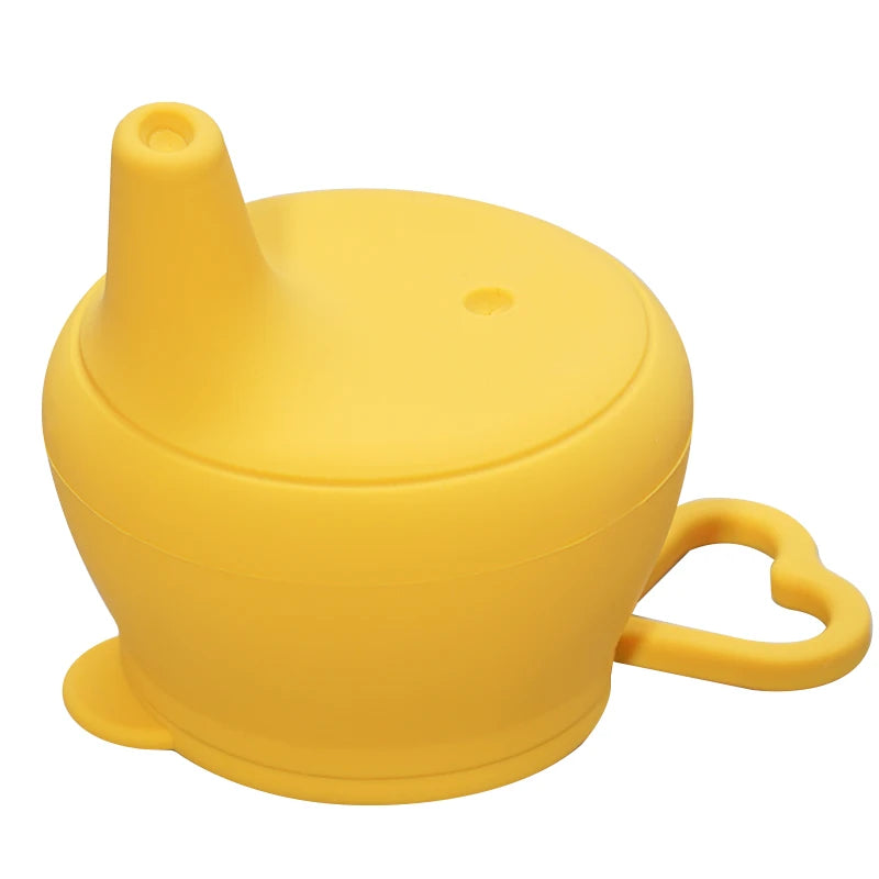 Taza Antiderrames para Bebé | Taza Sippy de Silicona para Niños y Niñas | Válvula de Seguridad, Ideal para Viajes