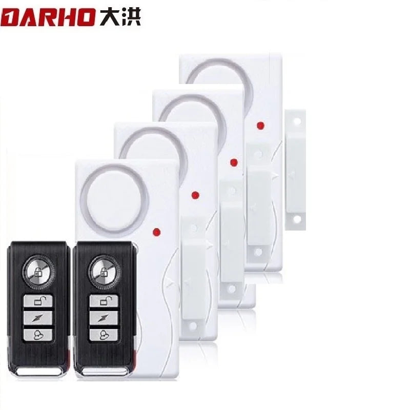 Kit de Protección para el Hogar: Sensor Magnético y Sistema de Alerta con Control Remoto ABS