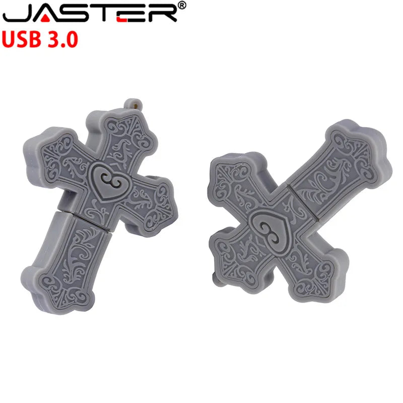 JASTER USB 3.0 Pen Drive | 4GB a 128GB | Diseño Cartoon | Regalo Perfecto para Bodas y Aniversarios