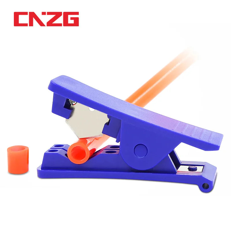Cortadora de Manguera para Tubos de Nylon PE, PVC, PU y Silicona, Herramienta Neumática para Cortar hasta 16mm
