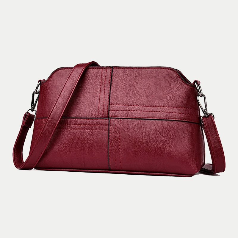Nuevos Bolsos Casuales para Mamá: Bolso Bandolera de Piel Sintética, Negro, Compacto y Elegante