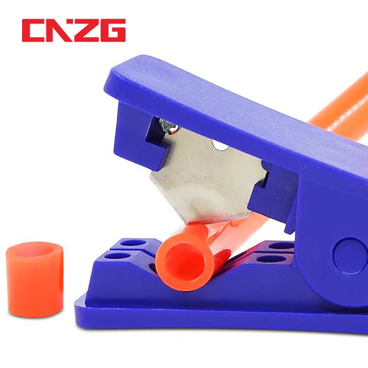 Cortadora de Manguera para Tubos de Nylon PE, PVC, PU y Silicona, Herramienta Neumática para Cortar hasta 16mm