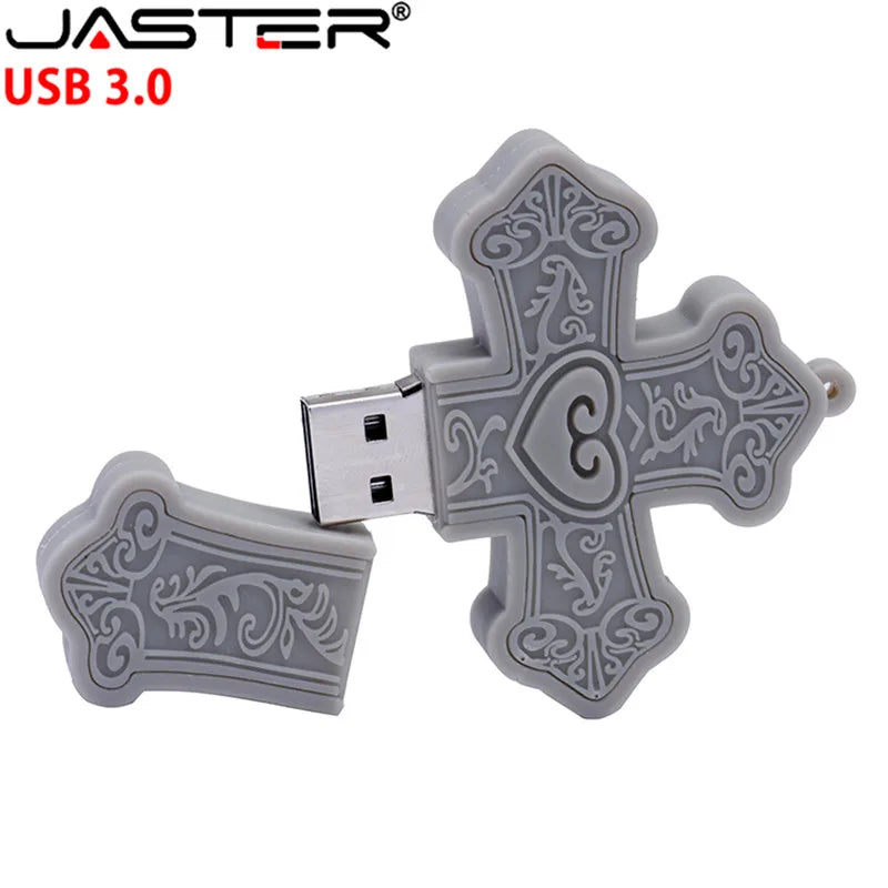 JASTER USB 3.0 Pen Drive | 4GB a 128GB | Diseño Cartoon | Regalo Perfecto para Bodas y Aniversarios