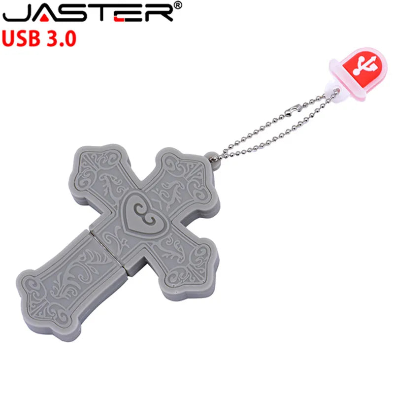 JASTER USB 3.0 Pen Drive | 4GB a 128GB | Diseño Cartoon | Regalo Perfecto para Bodas y Aniversarios