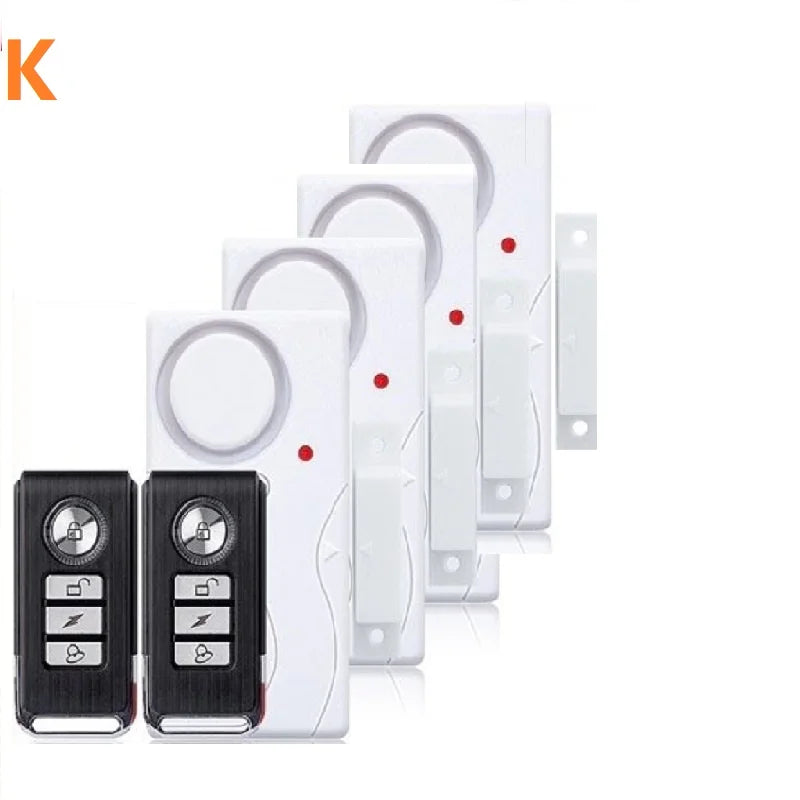 Kit de Protección para el Hogar: Sensor Magnético y Sistema de Alerta con Control Remoto ABS