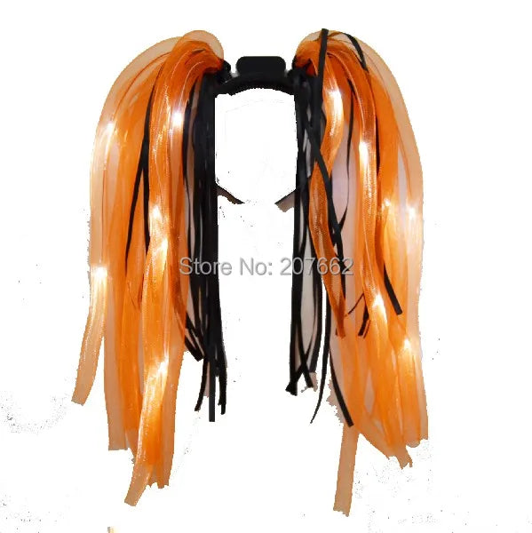 Headband LED de Fiesta Noodle - Rave con Efecto de Luz para Despedida de Soltera y Disfraces