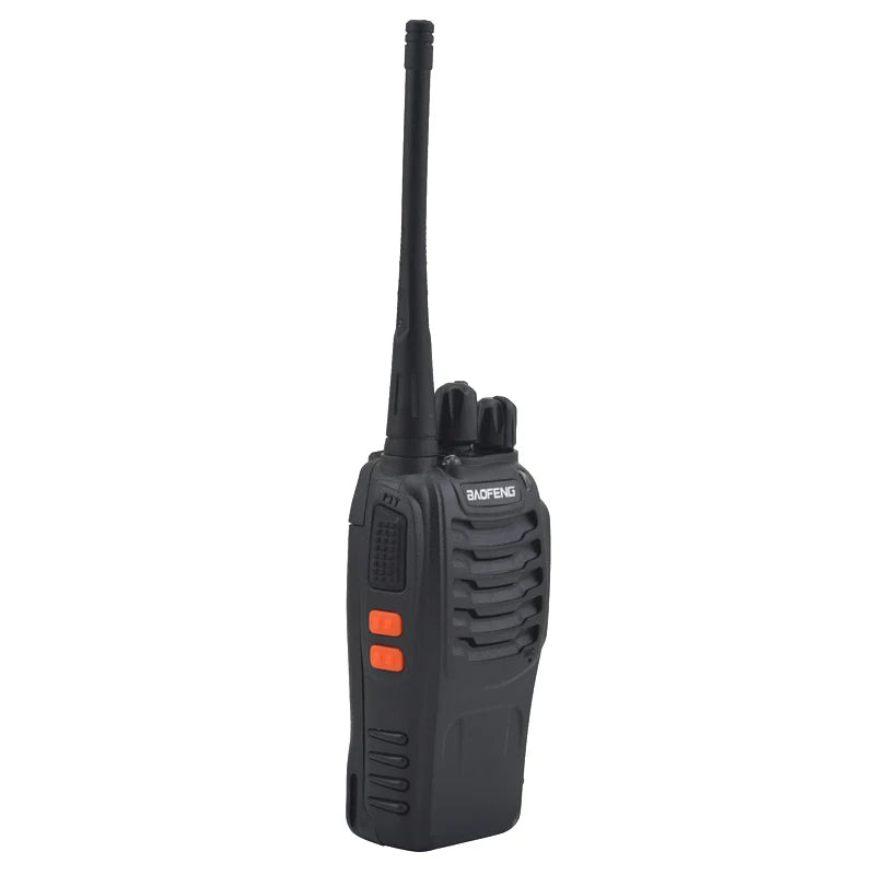 2 Piezas BAOFENG BF-888S Walkie Talkie UHF 400-470MHz Radio Bidireccional con Auricular - 16 Canales Portátiles