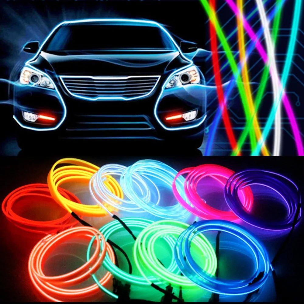 Cinta hilo de Luz Neon LED Flexible USB