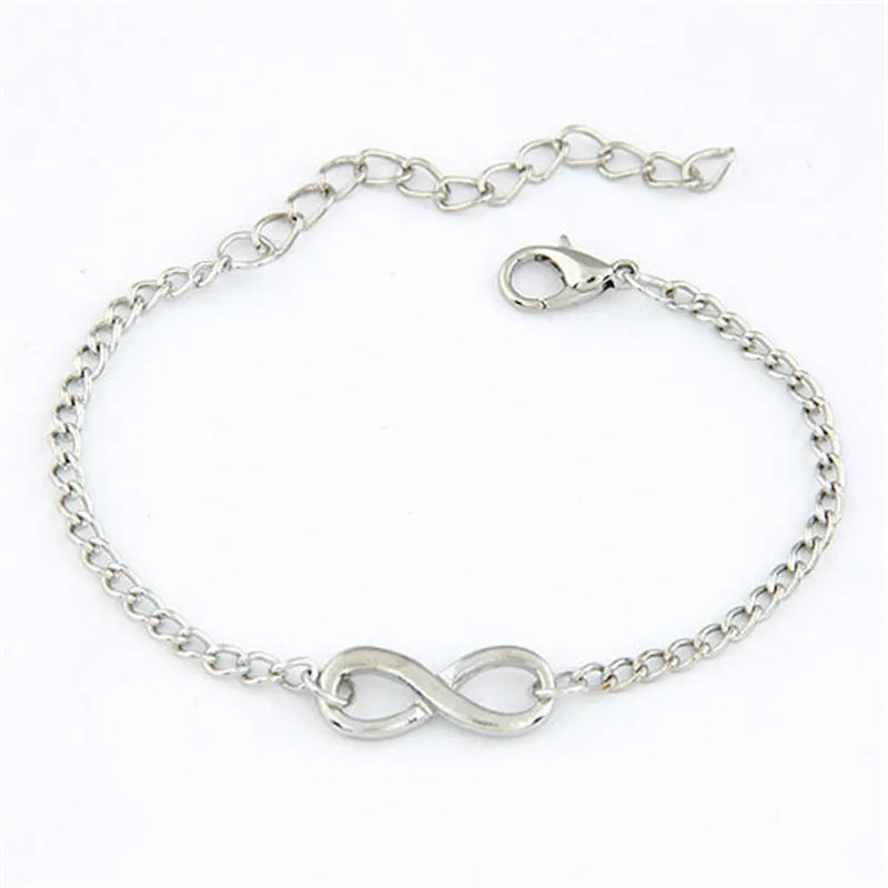 Pulsera de Infinito L117 para Mujeres y Hombres - Pulseras de Moda Bijoux - Regalo de Joyería Charm para Chicas