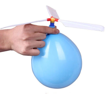 Helicóptero de Globo Clásico - Juguete Volador Divertido para Niños