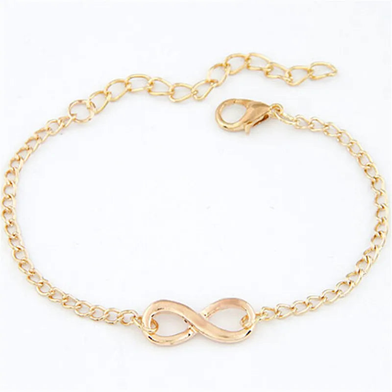 Pulsera de Infinito L117 para Mujeres y Hombres - Pulseras de Moda Bijoux - Regalo de Joyería Charm para Chicas