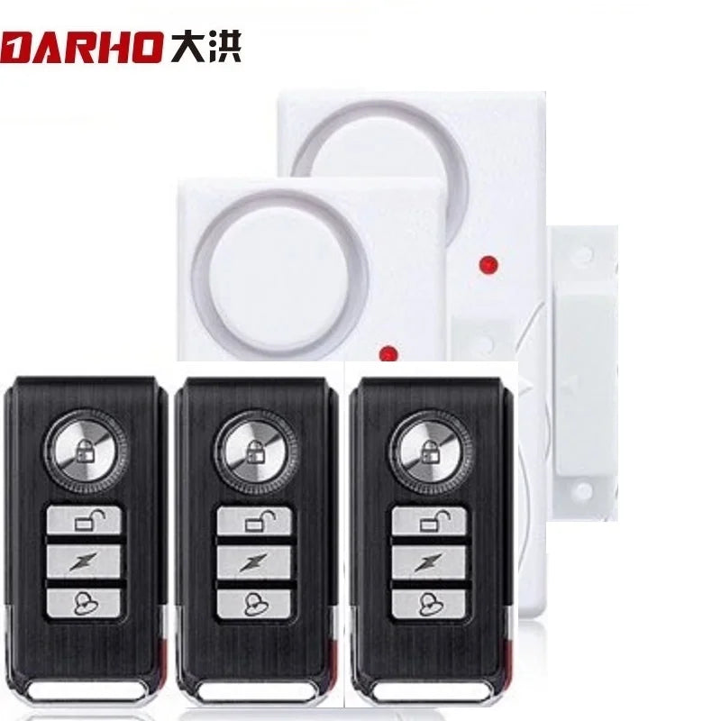 Kit de Protección para el Hogar: Sensor Magnético y Sistema de Alerta con Control Remoto ABS