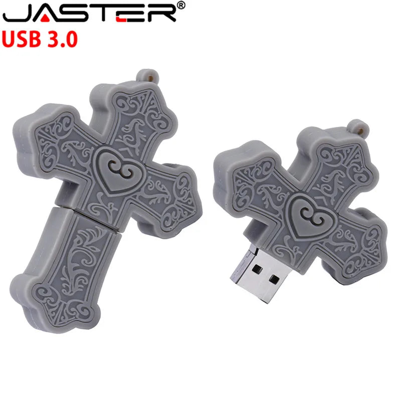 JASTER USB 3.0 Pen Drive | 4GB a 128GB | Diseño Cartoon | Regalo Perfecto para Bodas y Aniversarios