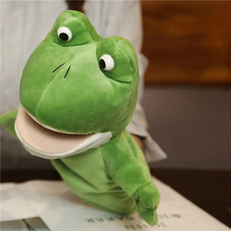Peluche de Animales Kawaii | Muñecos de Peluche Educativos y Marionetas de Mano para Niños - León, Elefante, Conejo, Mono y Más