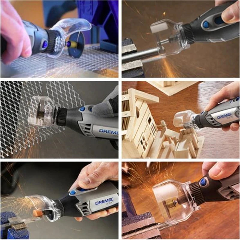 Cubierta Protectora para Amoladora Eléctrica - Accesorios de Herramientas Rotativas para Taladro Dremel