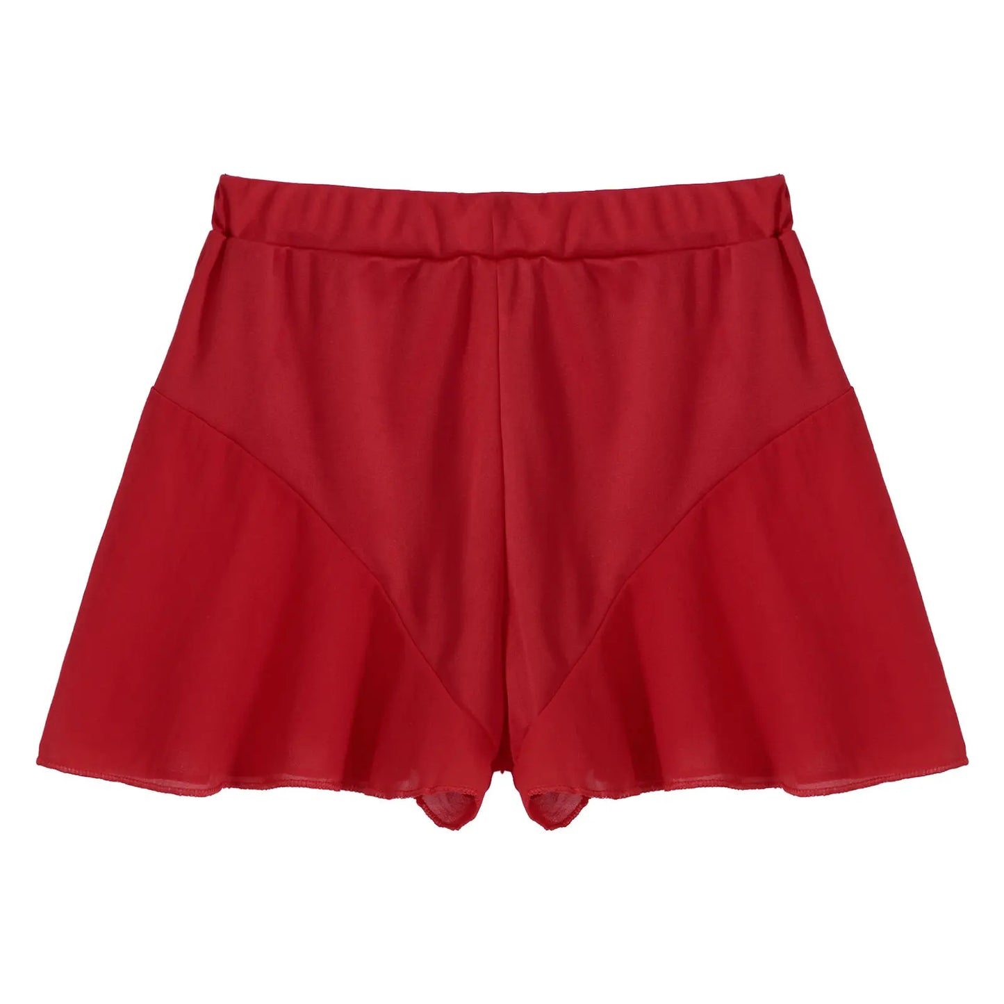 Shorts de Baile para Mujer con Volantes, Cintura Media, Práctica de Ballet, Pole Dance y Traje Sexy para Noche de Discoteca