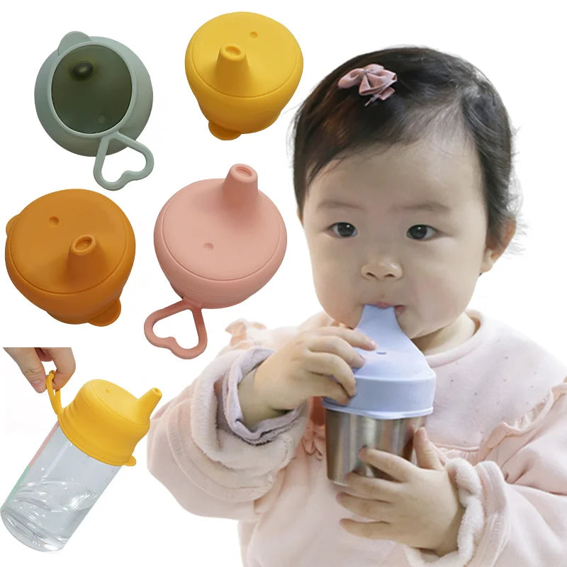 Taza Antiderrames para Bebé | Taza Sippy de Silicona para Niños y Niñas | Válvula de Seguridad, Ideal para Viajes