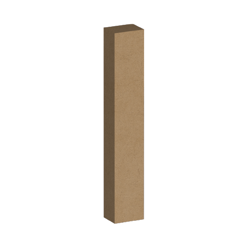 Letra Decorativa de MDF 60cm de Alto | Varios Grosores | Ideal para Eventos, Fachadas y Decoración Interior