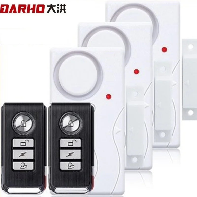 Kit de Protección para el Hogar: Sensor Magnético y Sistema de Alerta con Control Remoto ABS