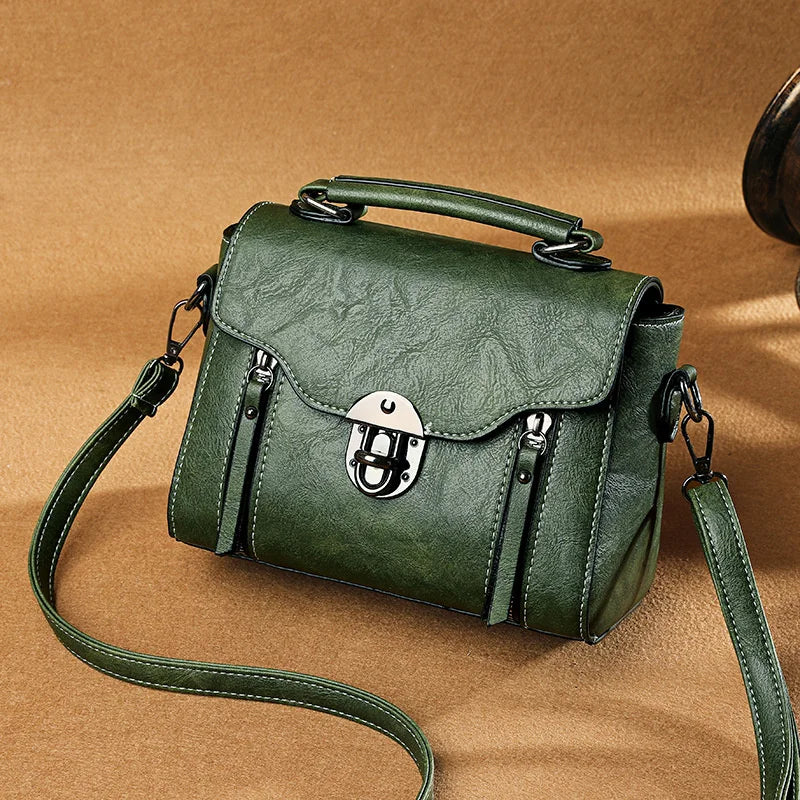 Bolso Cuadrado Pequeño de Moda para Mujer, Bolso de Lujo con Solapa, Bandolera de Cuero PU de Alta Calidad, Bolsos de Diseño para Mujer