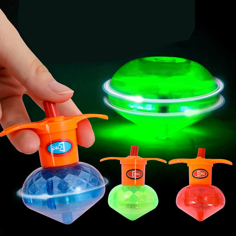 5/10pcs Juguetes Giratorios Brillantes para Niños - Regalos para Fiestas de Cumpleaños, Sorpresas para Invitados, Relleno de Bolsas de Regalo de Navidad