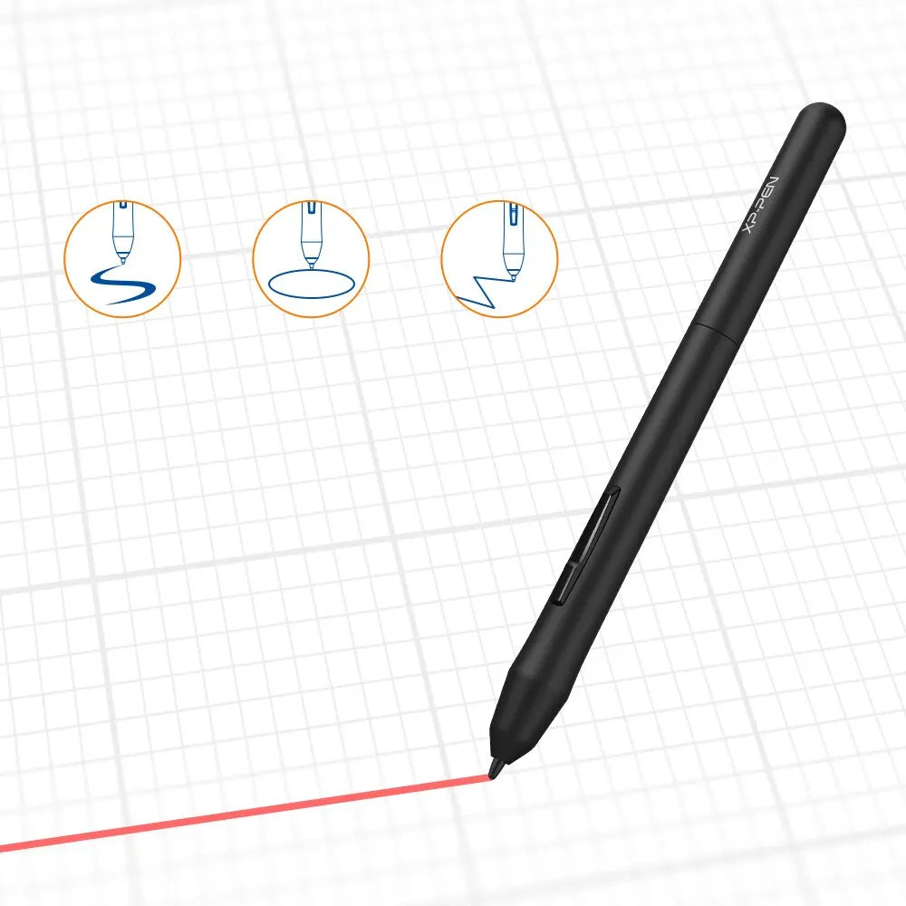 Tableta de Dibujo XPPen G430S - Tableta Gráfica con 8192 Niveles de Presión y Estiló Sin Batería