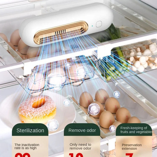 Desodorante para Refrigerador USB - Purificador de Aire Portátil con Esterilización y Eliminación de Olores