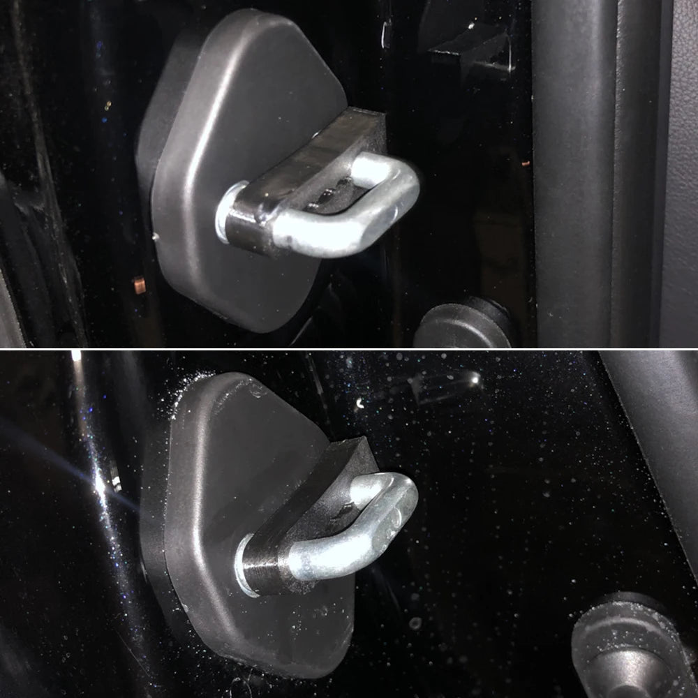 4X Aislantes de Sonido para Toyota Camry XV30, Amortiguadores de Puerta y Bloqueo, Compatible con Land Cruiser Prado J120/J150 y RAV4 XA20 (2001-2018)