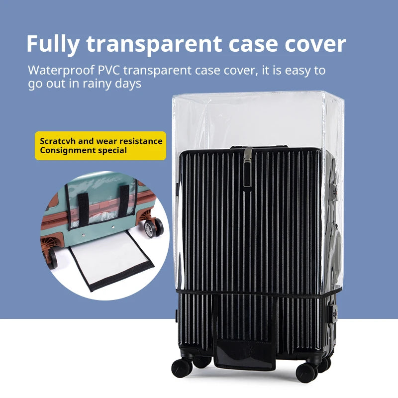 Funda Protectora Transparente para Maleta – Impermeable y Resistente al Polvo