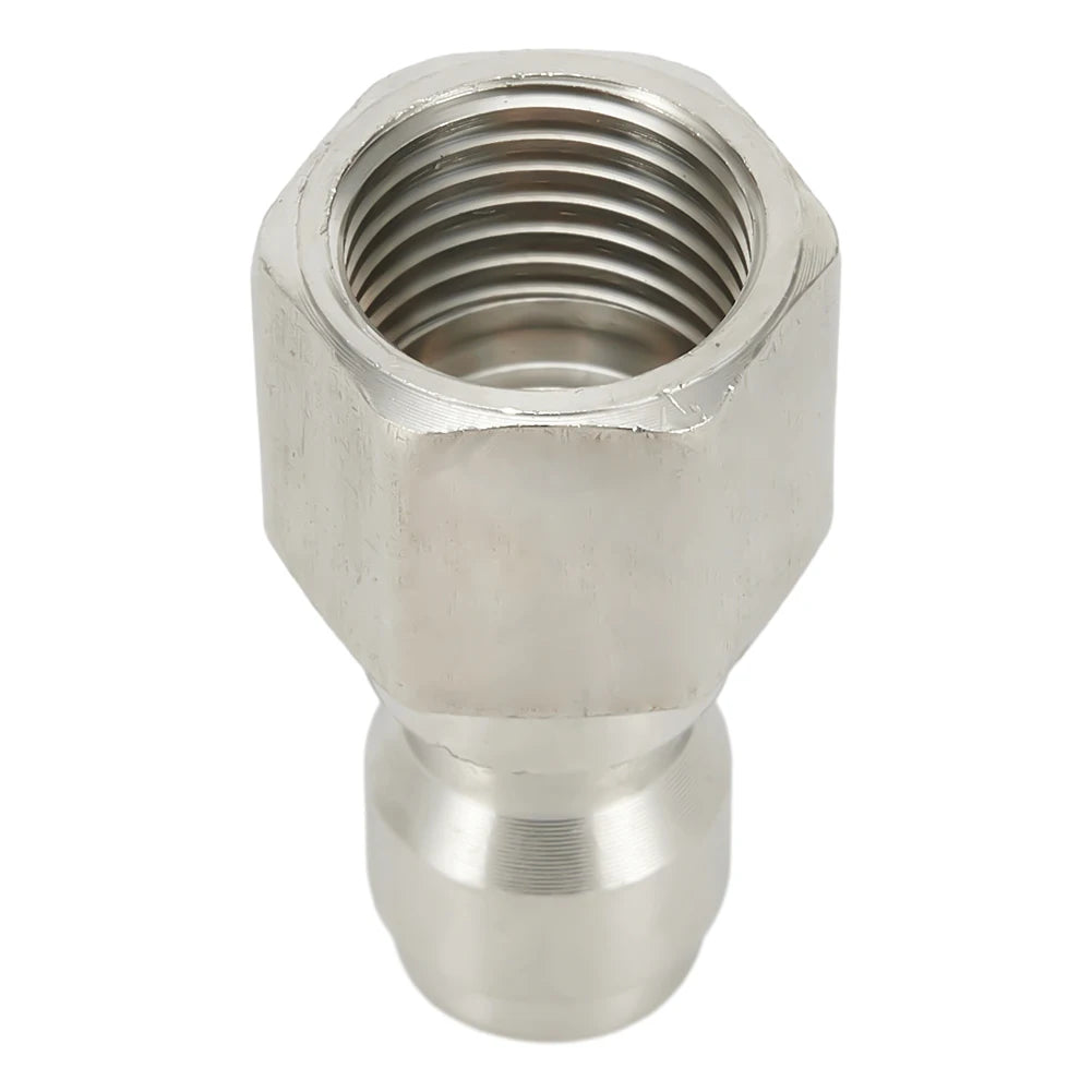 Conector Rápido 1/4 para Máquina de Limpieza a Alta Presión Acople para Hidrolavadora Repuestos para Conexiones de Jardín