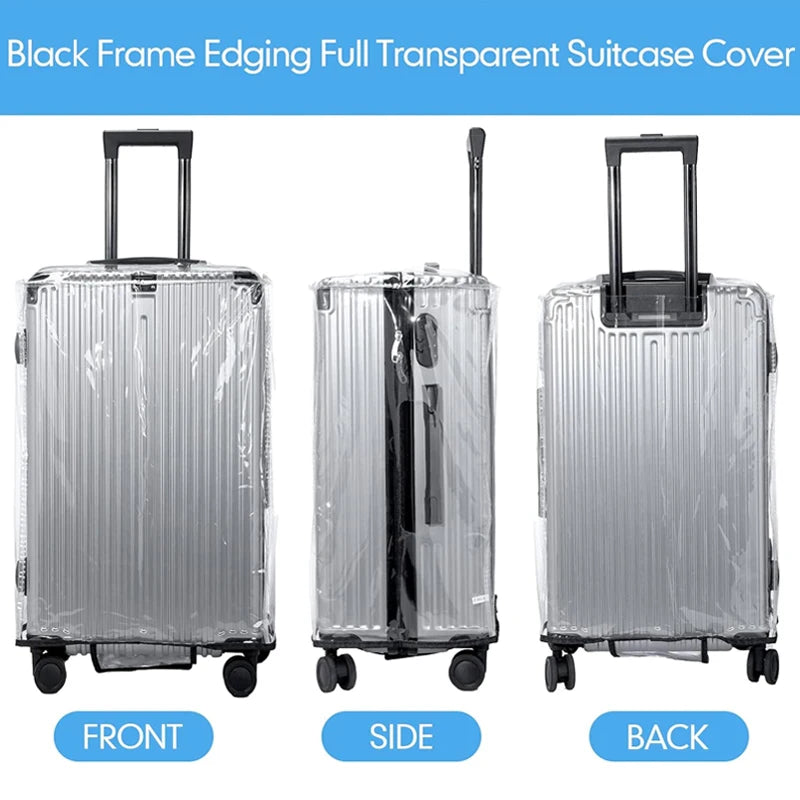 Funda Protectora Transparente para Maleta – Impermeable y Resistente al Polvo