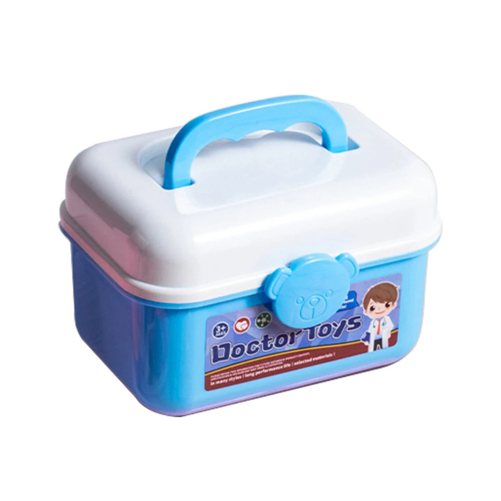 Set de Juego de Roles de Doctor y Enfermera WizKidz, Kit Médico con Estetoscopio e Inyectores en Carrito de Juguete, Regalo Ideal para Niños