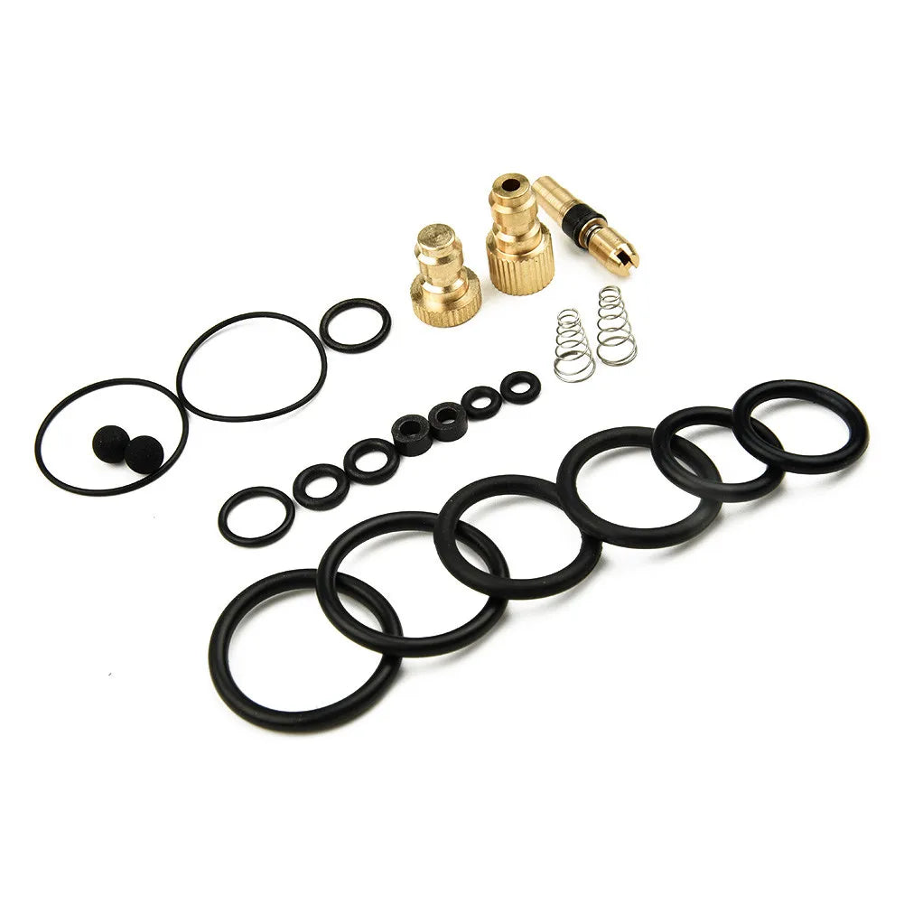 Kit de Repuestos para Compresores de Aire de Alta Presión PCP - Accesorios de Sellado de Bomba, Reparación con NBR y Cobre, 30MPa/300Bar/4500Psi