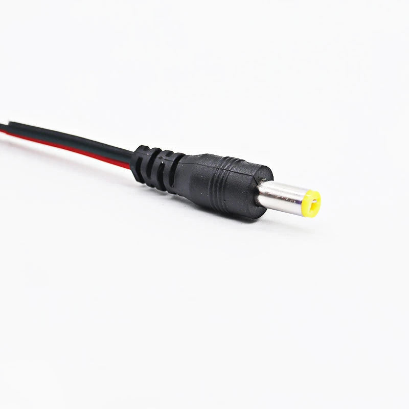 Cable de Alimentación Pigtail 12V DC para Cámara CCTV, 10 Piezas, Conector Macho y Hembra 5.5*2.1 mm