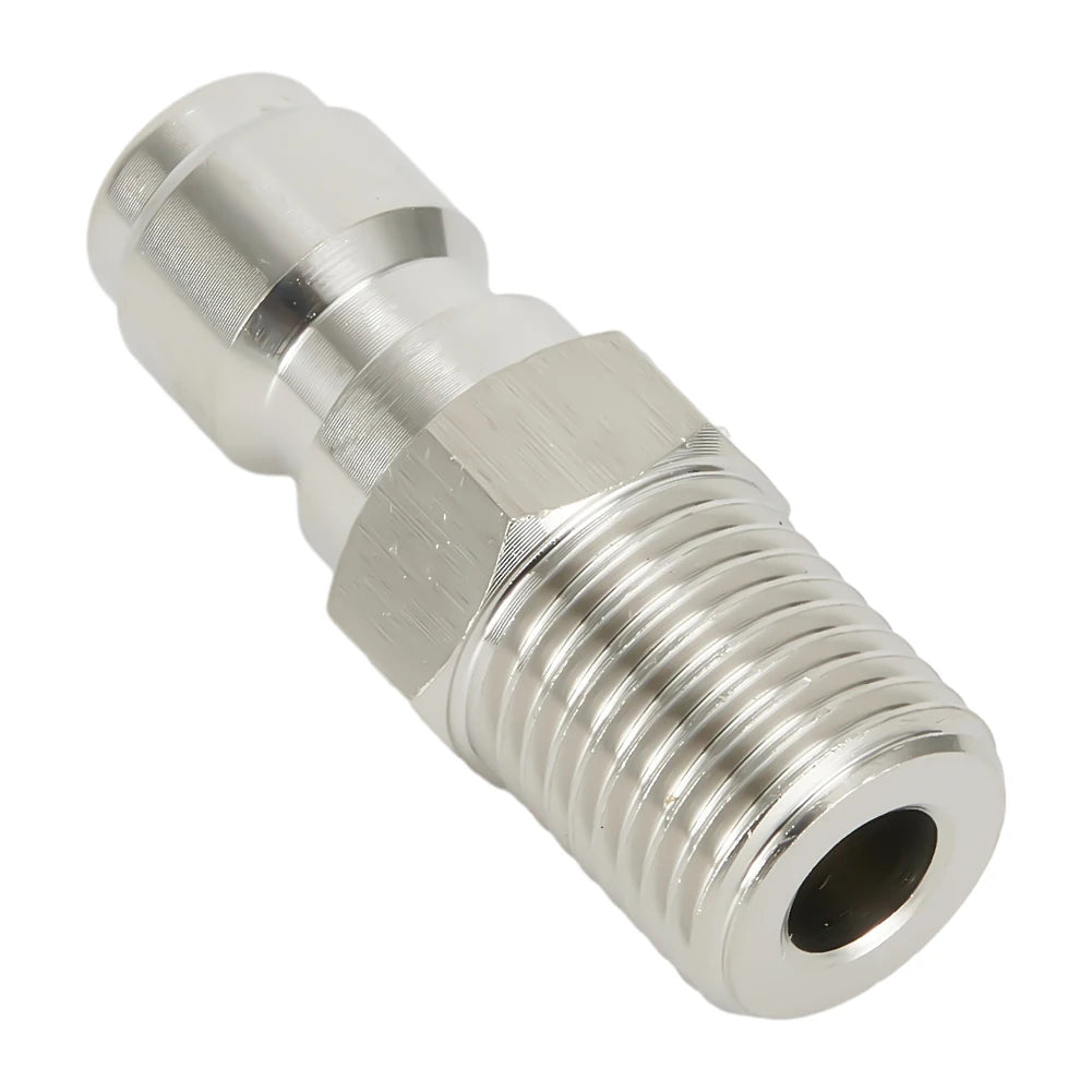 Conector Rápido 1/4 para Máquina de Limpieza a Alta Presión Acople para Hidrolavadora Repuestos para Conexiones de Jardín