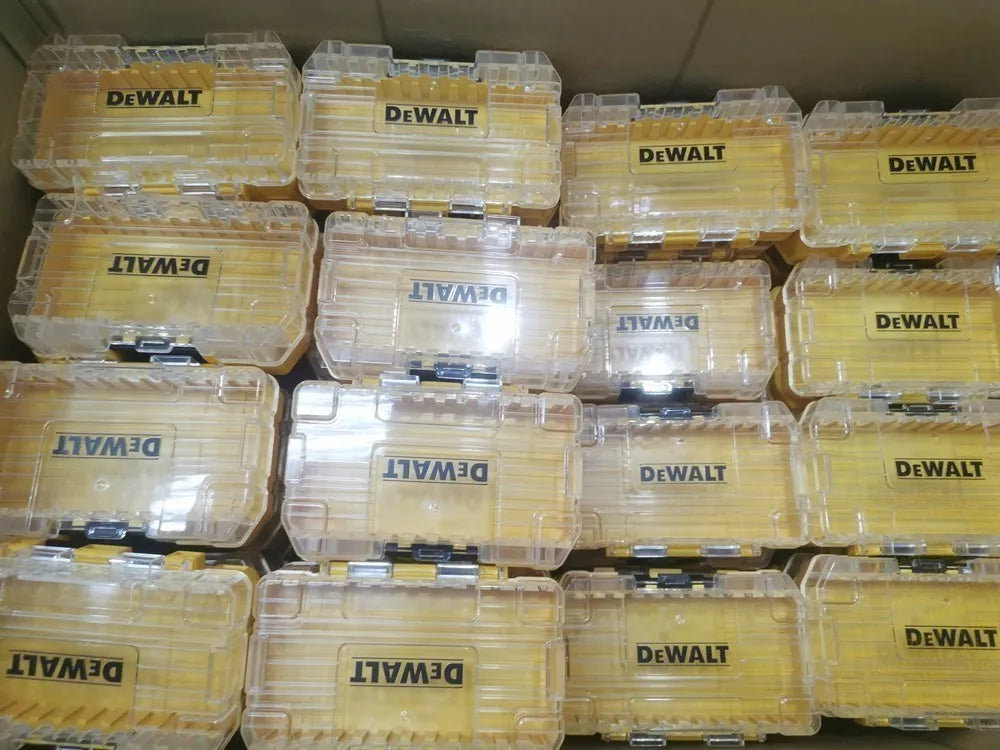 Cajas de Almacenamiento para Piezas de Taladro DEWALT | Organizadores de Accesorios para Herramientas Eléctricas