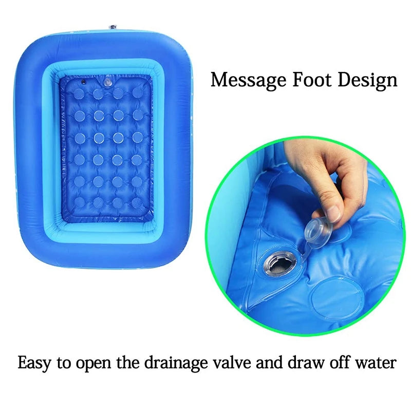 Piscina Infantil Inflable para Niños y Bebés, Juego de Agua de Verano, Baño Inflable para Jardín y Casa, Regalos para Niños