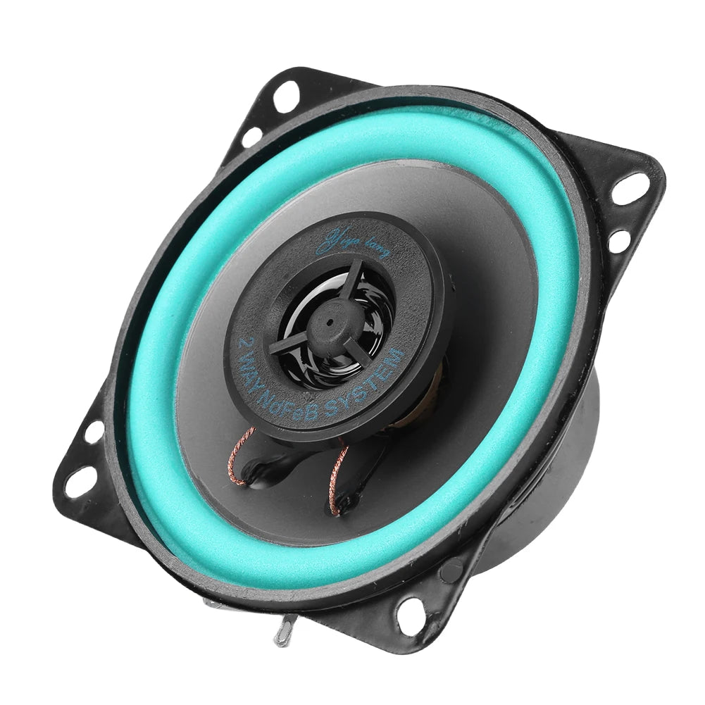 Altavoces de Coche Coaxiales de 4/5/6 Pulgadas - 160W HiFi Subwoofer Universal para Audio Automotriz