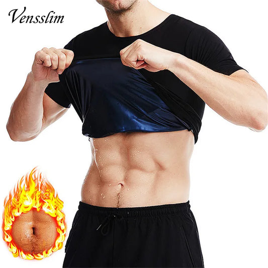Chaleco Sauna para Hombres: Pérdida de Peso, Moldeador Corporal, Camiseta con Cierre, Entrenamiento para Adelgazar y Quemar Grasa