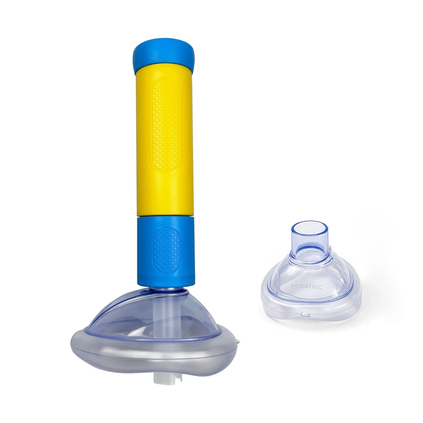 Kit de Primeros Auxilios Antiasfixia para Adultos y Niños - Mascarilla de Emergencia con Válvula Respiratoria (4 Piezas, 2 Tamaños)