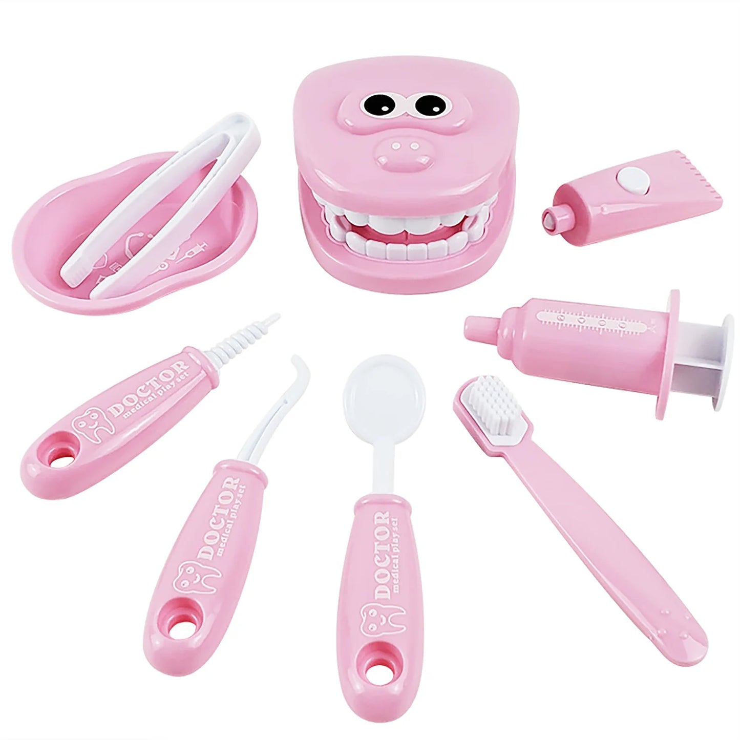 Set de Juguete de Dentista para Niños | Simulación de Educación Temprana para Practicar Higiene Oral
