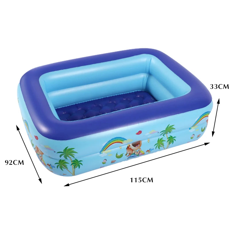 Piscina Infantil Inflable para Niños y Bebés, Juego de Agua de Verano, Baño Inflable para Jardín y Casa, Regalos para Niños