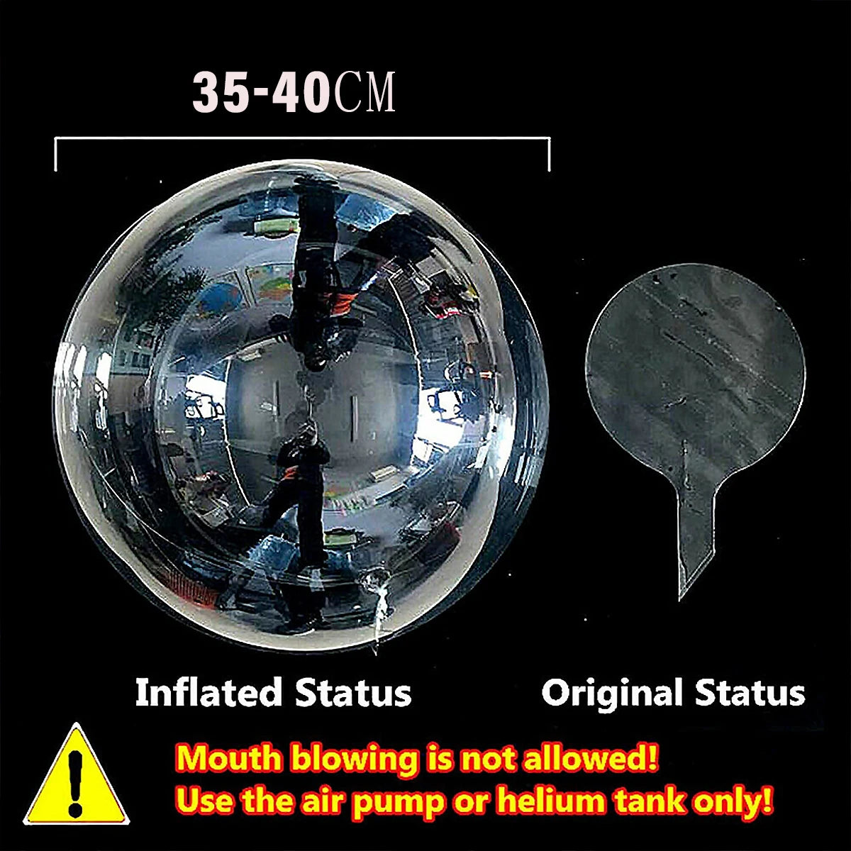 10Pcs LED Luminous Bobo Balloons con Cadena de Luces - Decoración para Fiestas, Bodas, Cumpleaños y Baby Shower