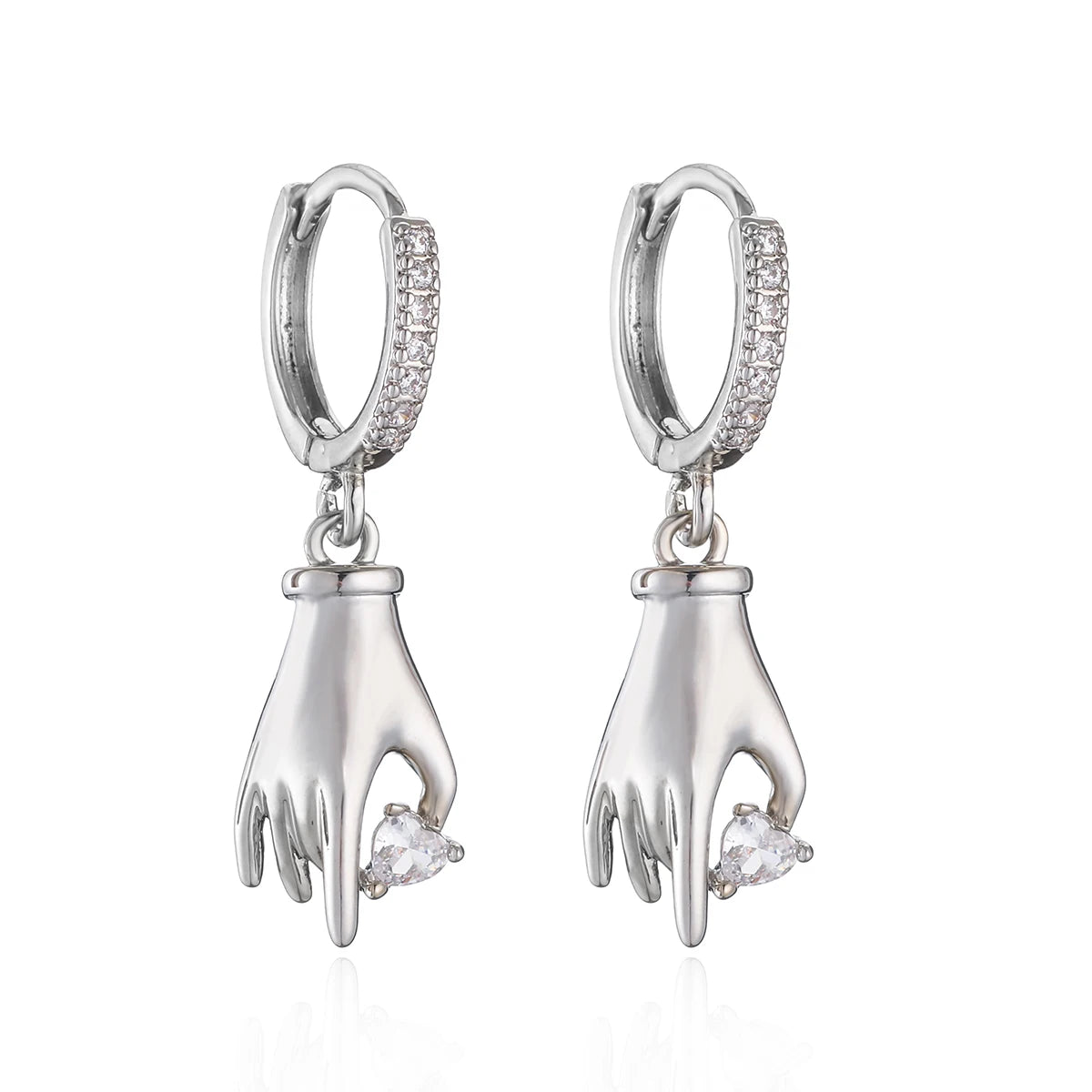 Pendientes Colgantes de Circonita Mafisar para Mujer – Aretes de Diseño Único en Color Dorado/Plateado, Alta Calidad, para Fiesta y Uso Diario, Joyería para la Oreja, Regalos