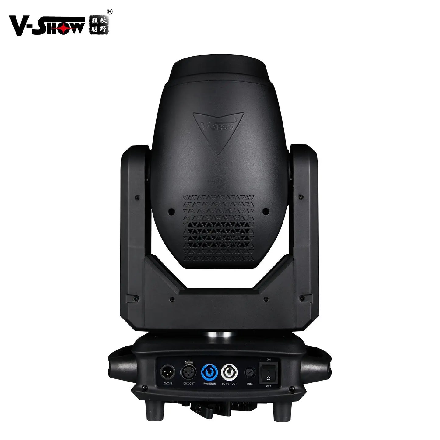 V-show S716 Luz de Cabeza Móvil Hybird Osram LED 200W con Abrazaderas Plegables Beam Spot Wash BSW 3 en 1 con Zoom LED DMX para DJ y Discoteca