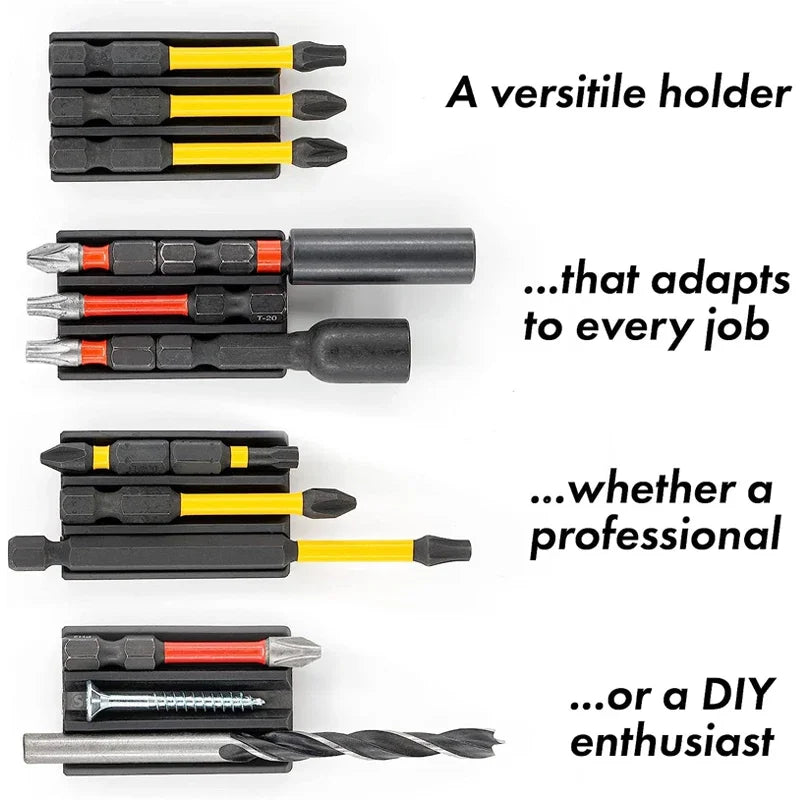 Porta Brocas Magnético para Taladros Dewalt/Milwaukee - Accesorios para Herramientas Eléctricas y Destornilladores
