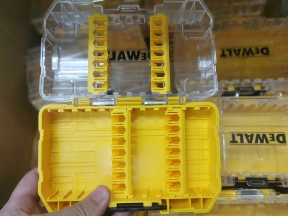 Cajas de Almacenamiento para Piezas de Taladro DEWALT | Organizadores de Accesorios para Herramientas Eléctricas