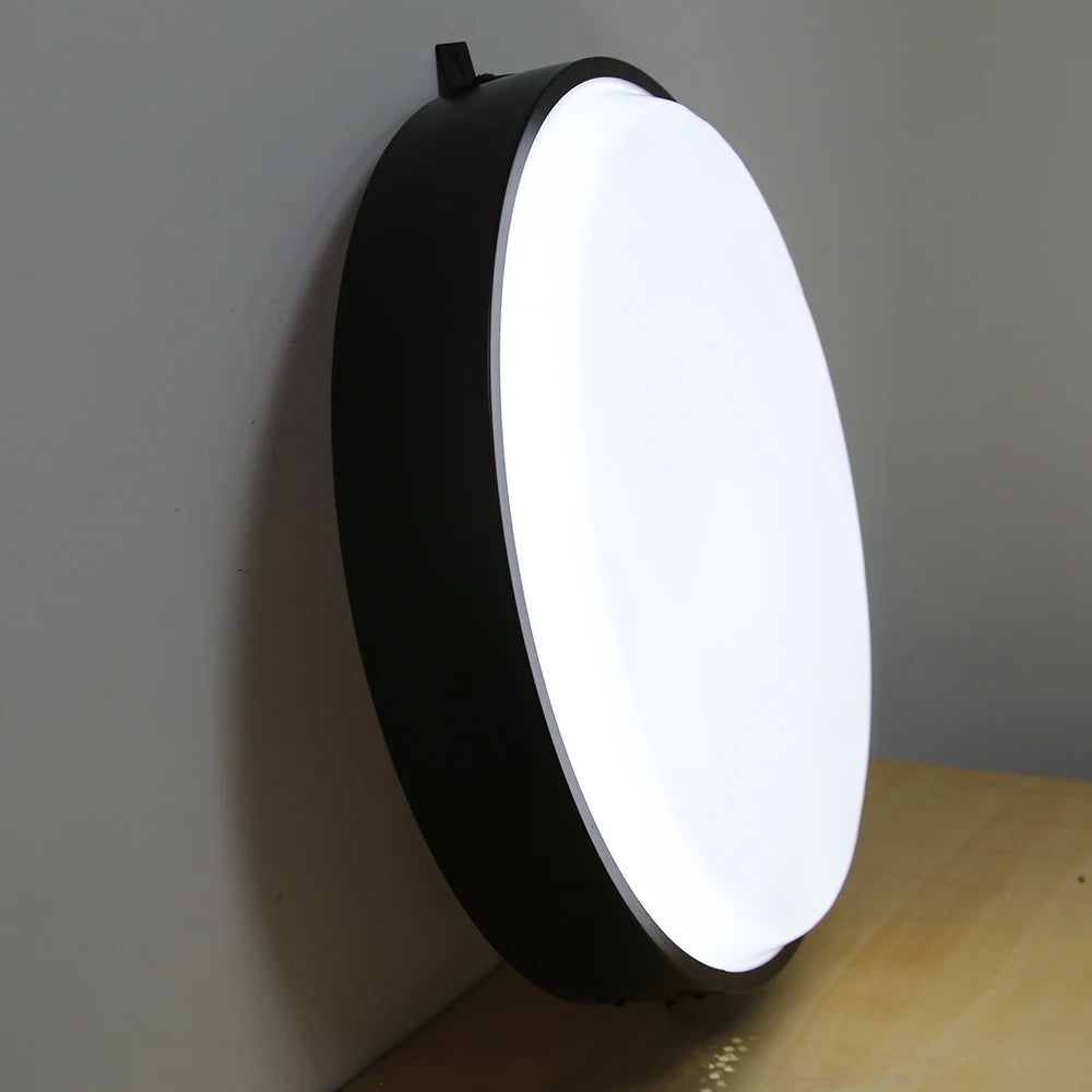Caja de Luz LED 50 cm, Señalización de Negocios Personalizada, Lámpara Publicitaria Exterior de Doble Cara, Señal de Tienda para Publicidad